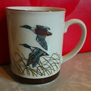 Mallard Ducks Mug made in Japan